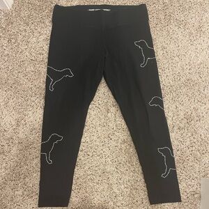 PINK RARE BLING LEGGINGS